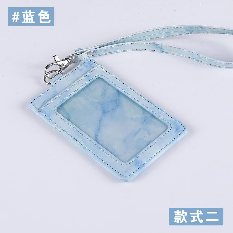 Jinbeisi tarjeta de trabajo Tarjeta de insignia titular cordón tarjeta de trabajo bancaria Tarjeta de insignia titular de la tarjeta etiqueta cubierta de cuero titular de la tarjeta de fábrica