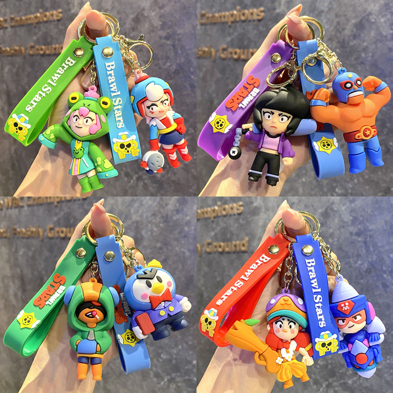 Cartoon hand tour wilderness chaos bucket key chain stereo doll car key chain accessories schoolbag pendant small gift Cartoon hand tour wilderness chaos bucket key chain stereo doll car key chain accessories schoolbag pendant small gift
