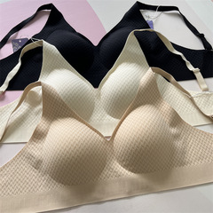 8316 レディース秋の新作快適でスタイリッシュな 3D スレッドサポート下着シームレスプッシュアップノンワイヤーゼリーブラジャー