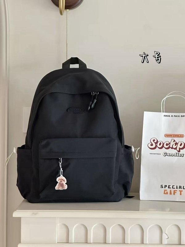 韩版ins简约学生书包大容量休闲轻便双肩包小清新甜美初高中背包|undefined