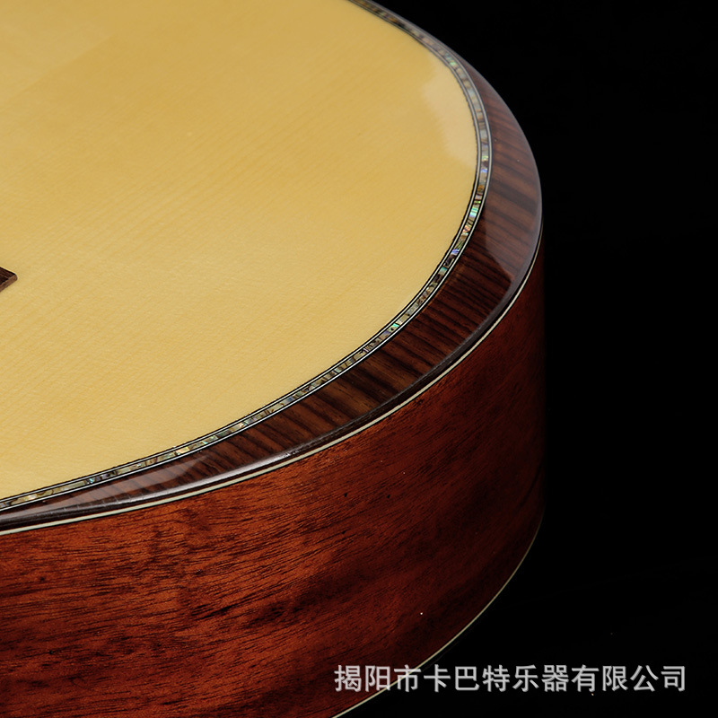 Compra directa de fábrica guitarra principiante 41 pulgadas completo solo folk guitarra eléctrica caja al por mayor LOGO disponible