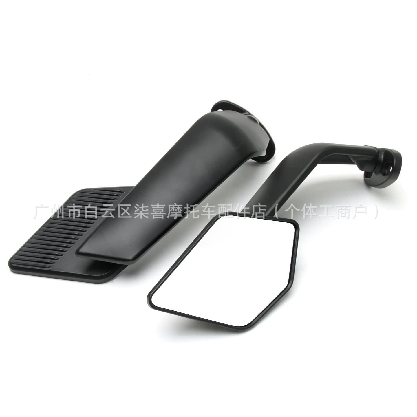 Suitable for Qjmotor Sai 600 550S 450 Sports Car Blade Fixed Wing Motorcycle Reversing Rearview Mirror
