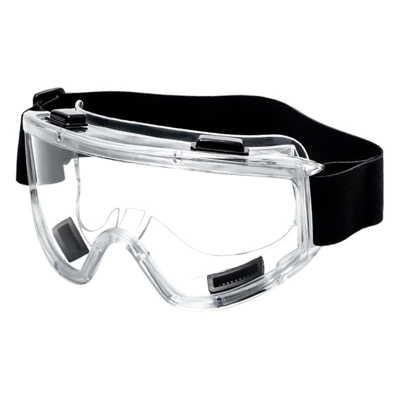 Source factory soft edge four-bead goggles thickened labor protection goggles splash-proof windproof goggles