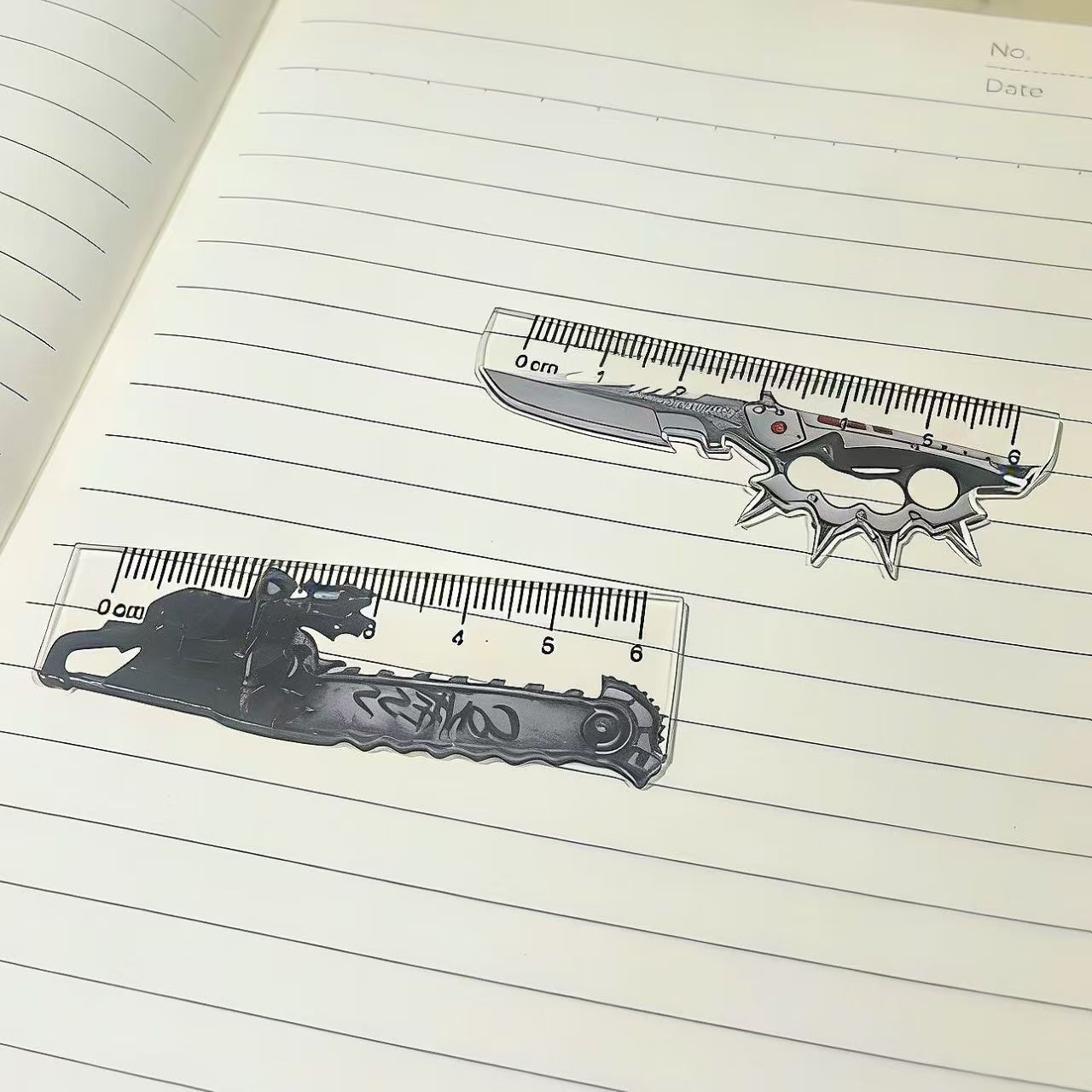 Decoración delta regla de palma de armas regla de palma conveniente y compacta mini-estudiante regla de acrílico transparente