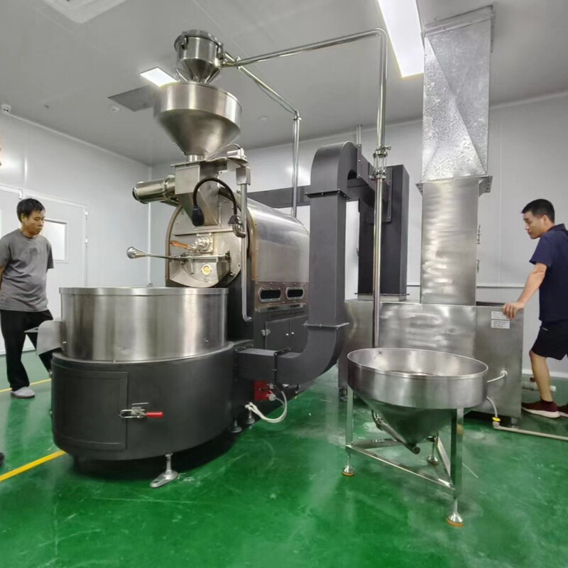 Yue Dingfeng Coffee Roaster 20kg Coffee Bean Roaster Coffee Bean Roaster Coffee Bean Factory Equipment Yue Dingfeng Coffee Roaster 20kg Coffee Bean Roaster Coffee Bean Roaster Coffee Bean Factory Equipment