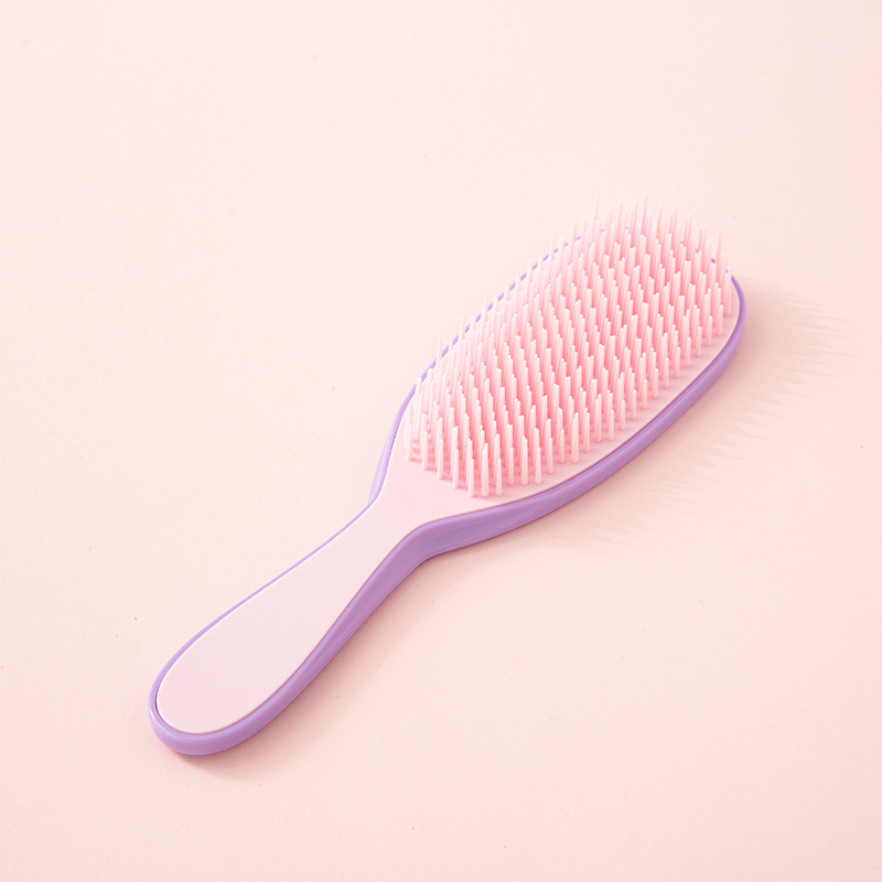 Mango largo costilla peine celebridad de Internet mismo estilo no anudado mullido masaje peine hogar costilla peine peluquería peine del pelo al por mayor