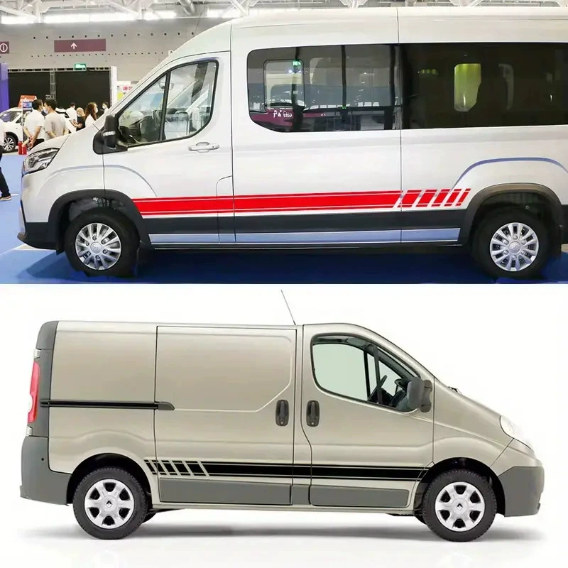 Подходят для Ford нового поколения Transit Classic Tourio Volkswagen T4T5T6 боковой юбки декоративные наклейки