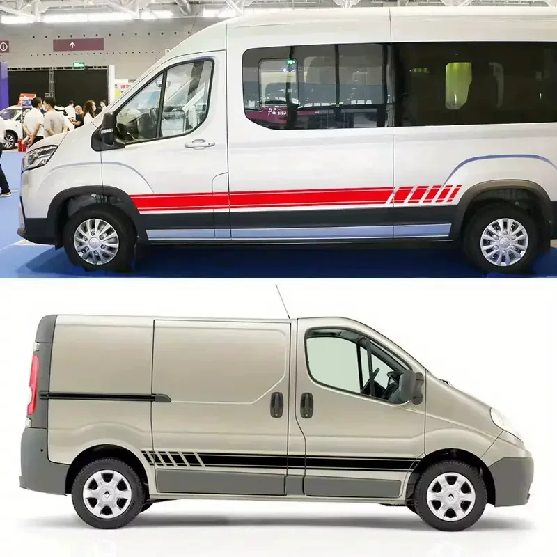 Подходят для Ford нового поколения Transit Classic Tourio Volkswagen T4T5T6 боковой юбки декоративные наклейки