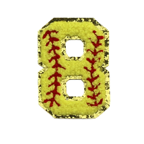 Number 8*yellow
