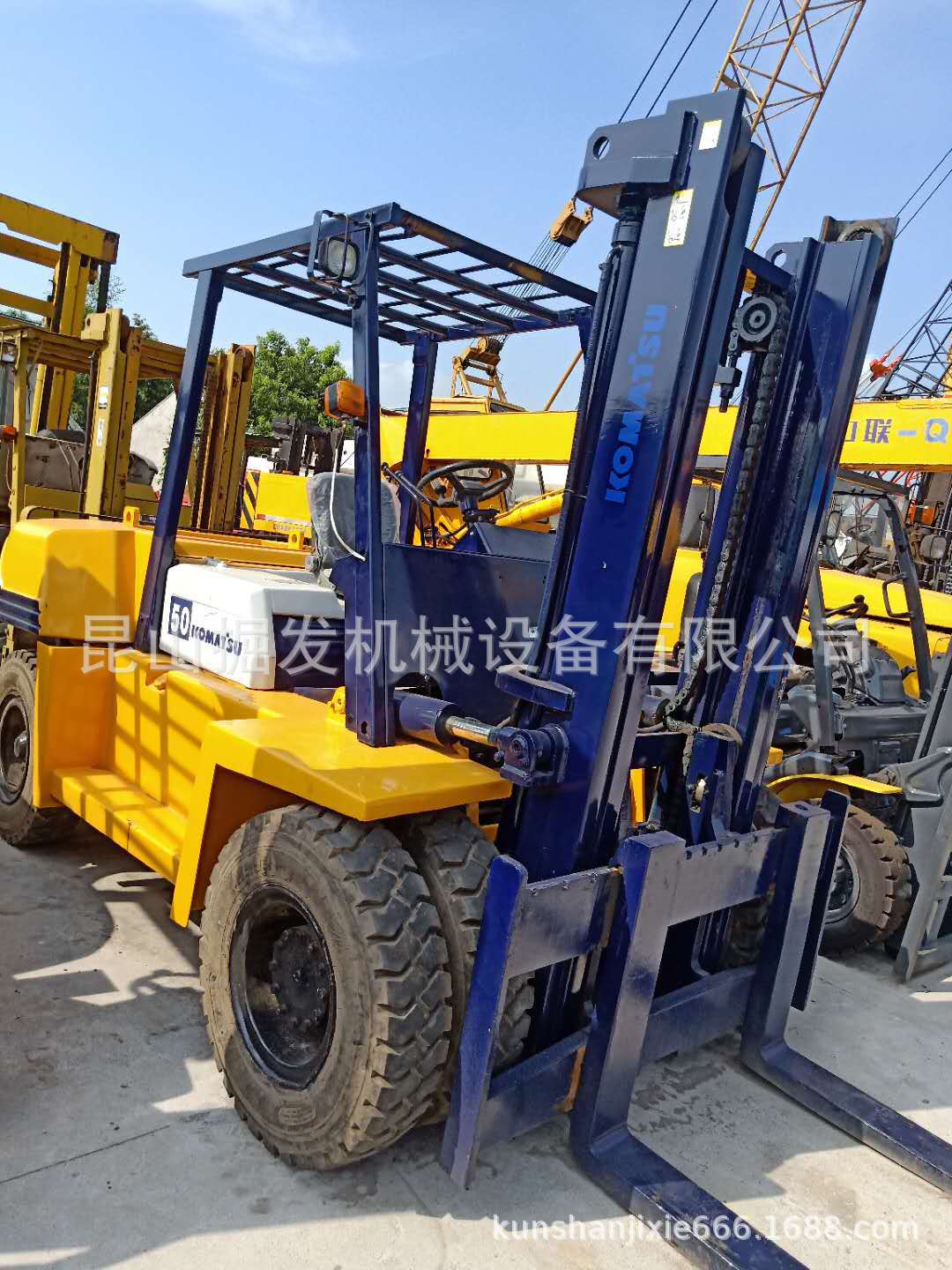二手10吨15吨20吨35吨50吨合力、TCM、丰田、小松叉车