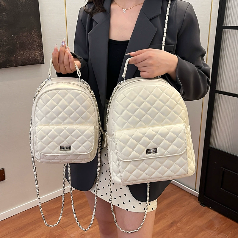 Рюкзак, летняя сумка через плечо, модная сумка на одно плечо, в стиле Chanel, корейский стиль, премиум