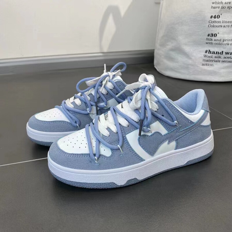 Fall 2023 New ins Internet celebrity sneakers lovely women's shoes flat trendy student casual sneaker men and women trendy Fall 2023 New ins Internet celebrity sneakers lovely women's shoes flat trendy student casual sneaker men and women trendy