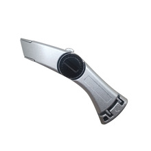 铝合金工业美工刀可伸缩裁纸开箱割塑料木板地毯皮革装修