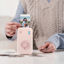 彩色照片打印机CP2100手机迷你便携口袋大头相片冲印机热升华高清