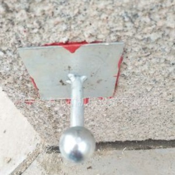沉降观测点粘钩黏钩   监测点保护盖 金属镀锌沉降观测点保护盖