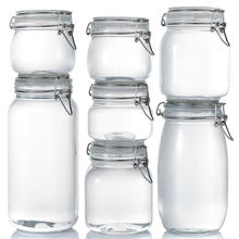 玻璃瓶腌制罐带盖透明食品罐子罐头家用密封柠檬百香果蜂蜜储物罐