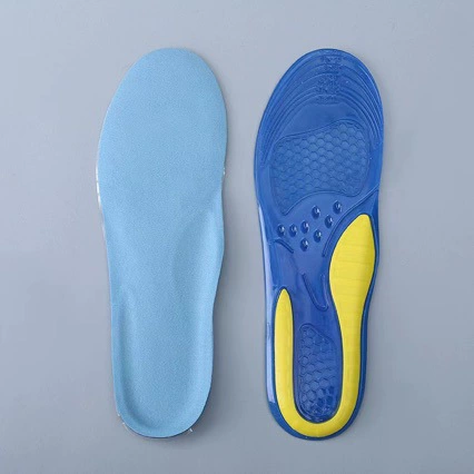 Мягкие силиконовые толстые спортивные стельки для мужчин и женщин весной и летом бег противоскользящие и обезболивающие, дышащие и всасывающие стельки