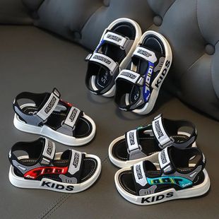 Wholesale Street Stall Boys' Sandals New Cute Cartoon Non-Slip Children's Students Outdoor Beach Sandals for Children