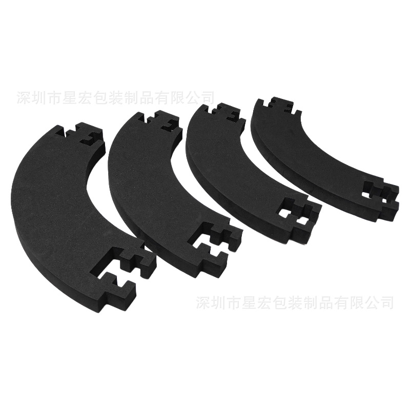 4 세그먼트 유형: 50*13*3CM; 블랙; 수제 DIY 재료