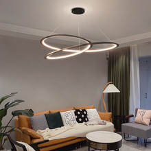 意式极简客厅吊灯现代简约大气创意办公室灯具北欧设计师餐厅灯饰