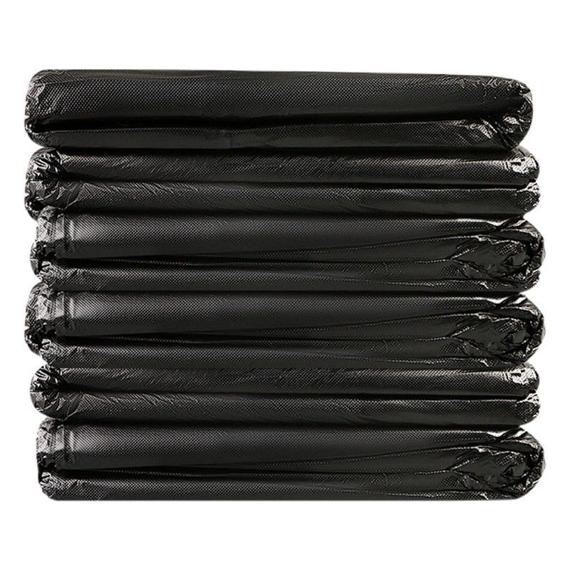 Черный толстый очень толстый коммерческий большой мешок для мусора Большой мусор мешок санитарии собственность улица отель негабаритных мешок мусора