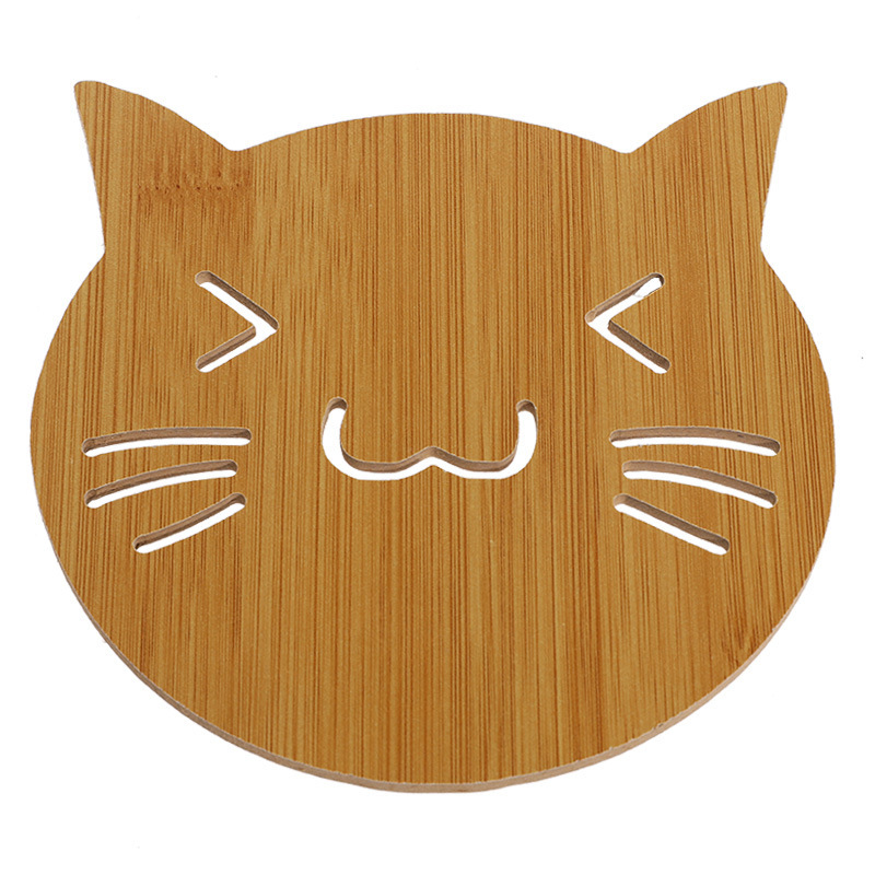 Hogar mesa de comedor estera de aislamiento creativo dibujos animados anti-escaldado estera cocina escritorio estera antideslizante olla estera taza de té estera tazón estera montaña