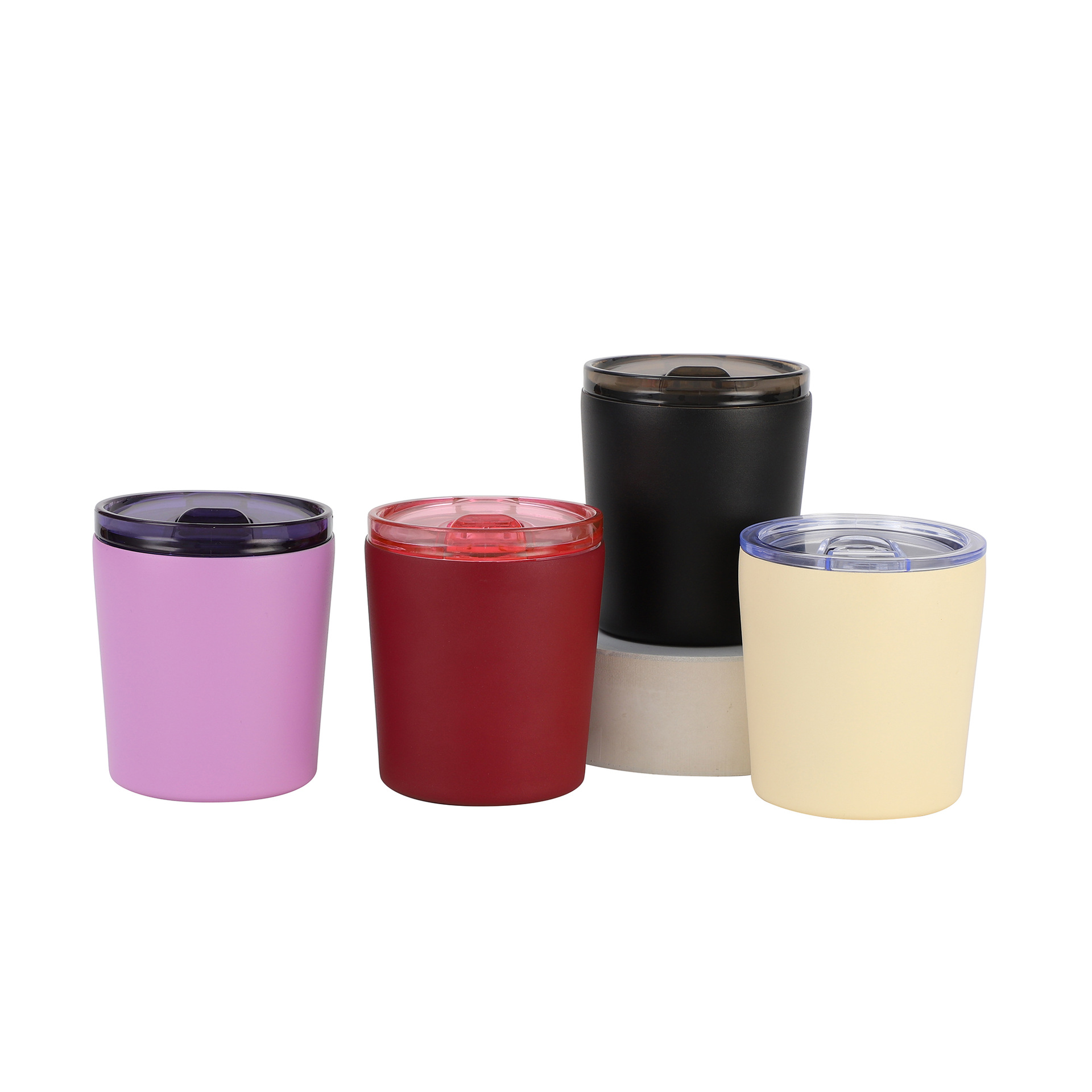 跨境不锈钢咖啡杯304真空保温杯8oz便携随手水杯汽车杯定制批发