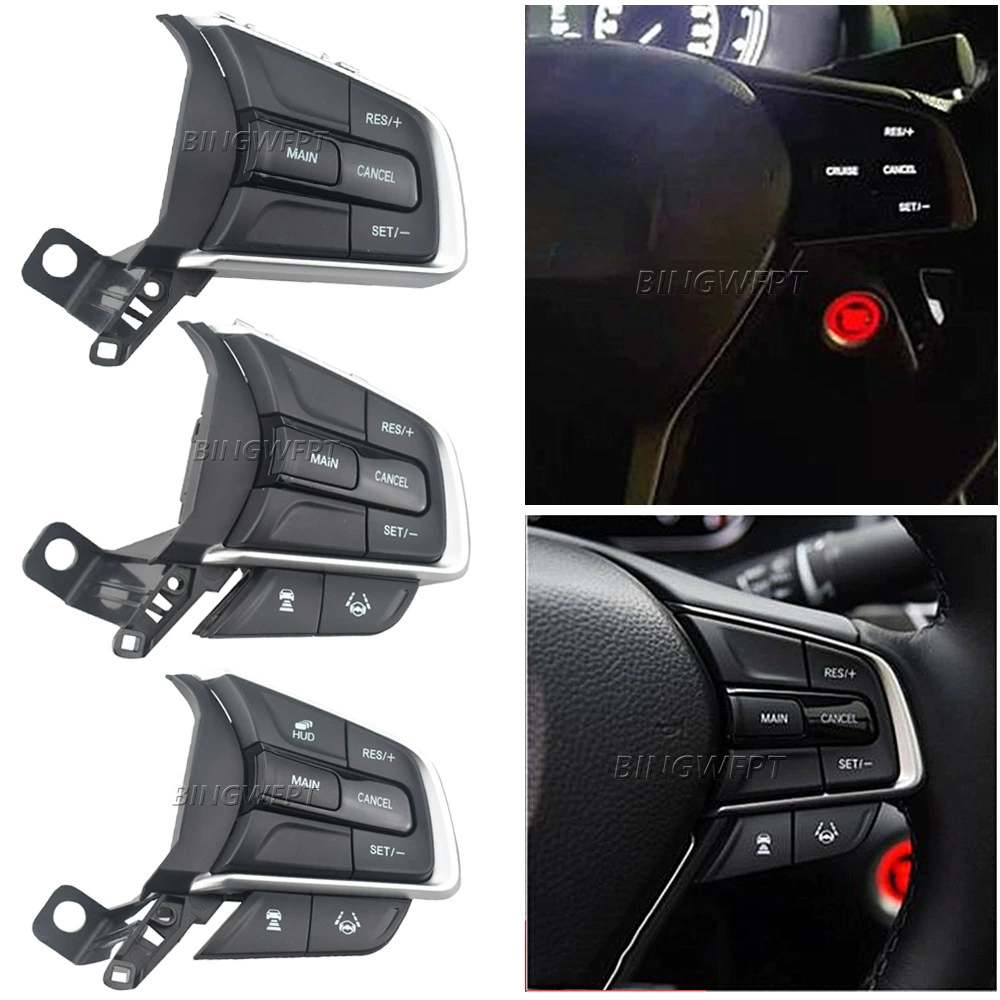 Правая Кнопка круиз-переключателя на руле с подсветкой для Honda Accord 10 поколения 2018 2021 2022
