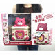Children's cartoon piggy bank toy simulation cool light music saving toy gift box one-piece delivery cross-border