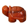 Wholesale Jade Crystal 1.5 -inch Turtle Carving Small Animals Swing Jade Crafts One piece