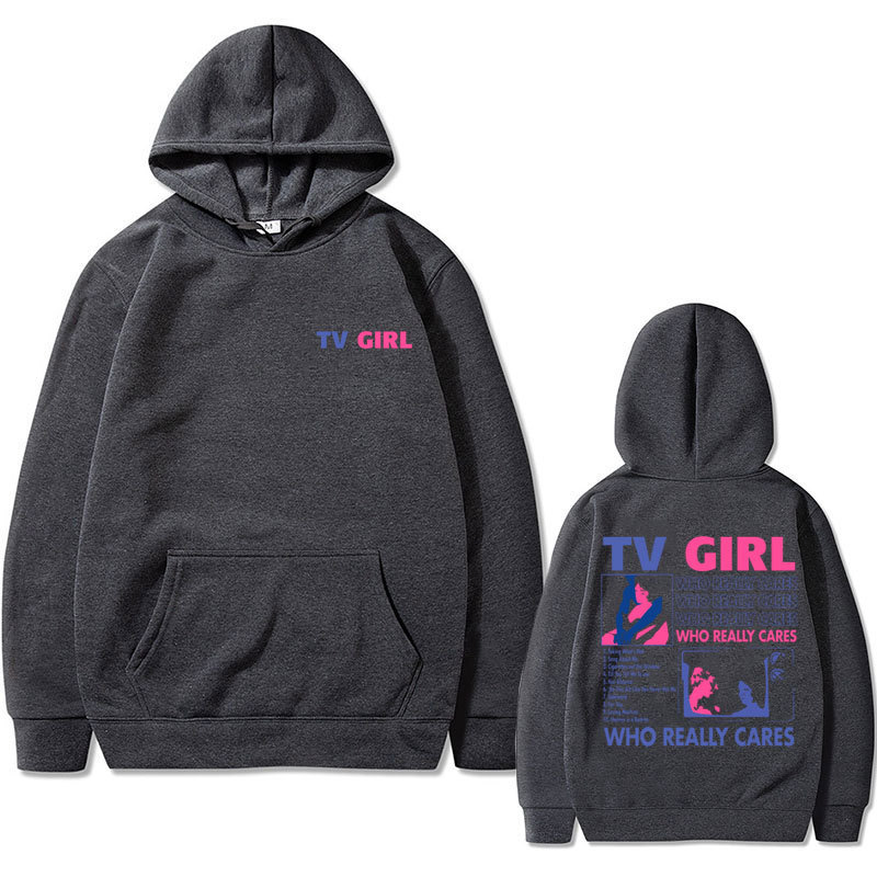 New TV Girl Hoodie Who Really Cares Album Print Men Woman Ho