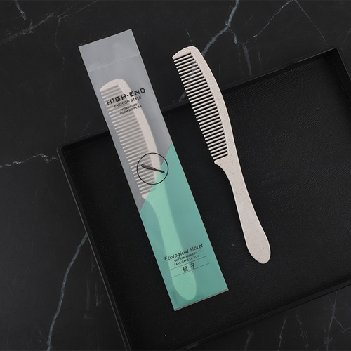 Wholesale Hotel Simple Disposable Soft Bristle Toothbrush Comb Toiletries Household Guest Disposable Toothware Set