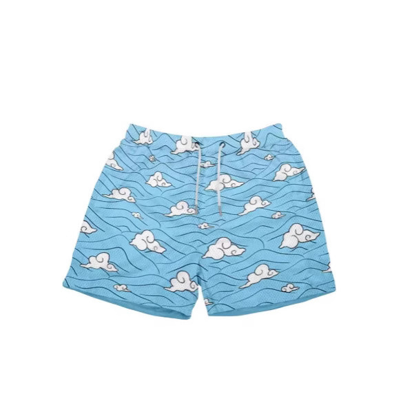 2025 Summer Hot Style Men's Anime Style Men's Loose Sports Casual Pants 3D Digital Printing Cartoon Fashion Shorts