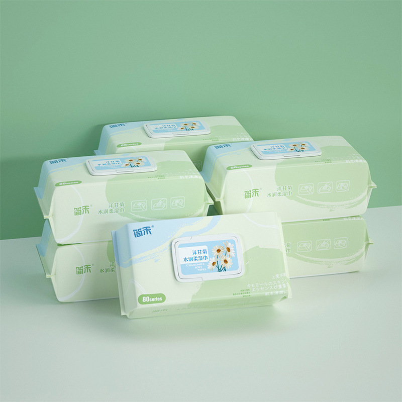 80 Sheets Baby Wet Wipes Large Pack Hand and Mouth Dedicated Wet Wipes Paper Pregnant Women Baby Children Cleaning Wet Wipes Wholesale Factory 