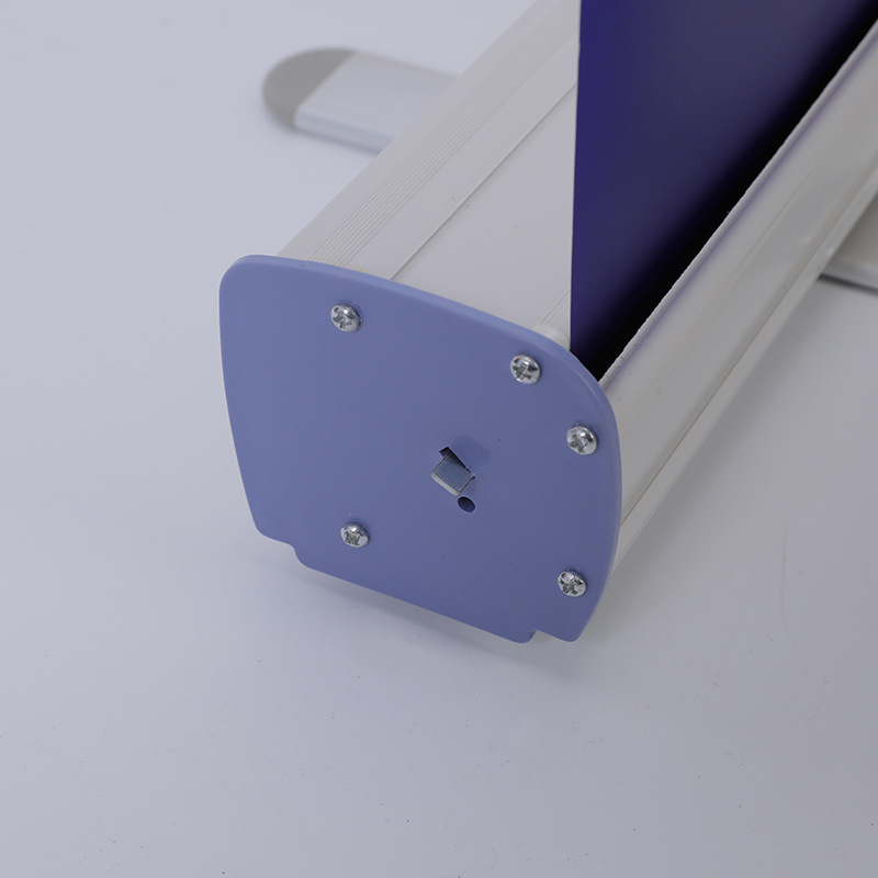 reforzado de acero de plástico fácil de expandir estantes de exhibición unilaterales estantes de exhibición tipo piso publicidad cartel de exhibición al por mayor