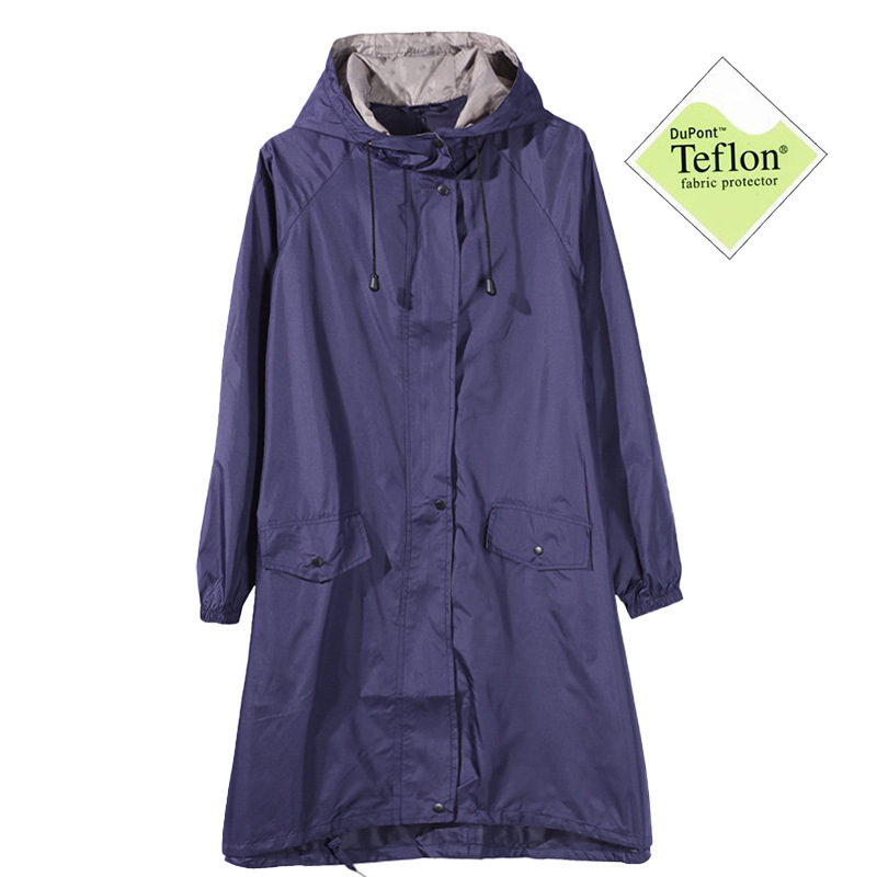 Fashion Raincoat Ultra-Light Breathable Long Hiking Cross-Border Foreign Trade Windbreaker Korean Travel Poncho Japanese Lightweight Raincoat
