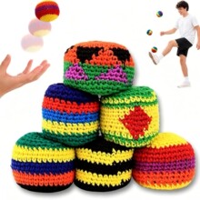�羳�����ֹ�ë��ɳ���� ���� knitted Footbag Sack ���������