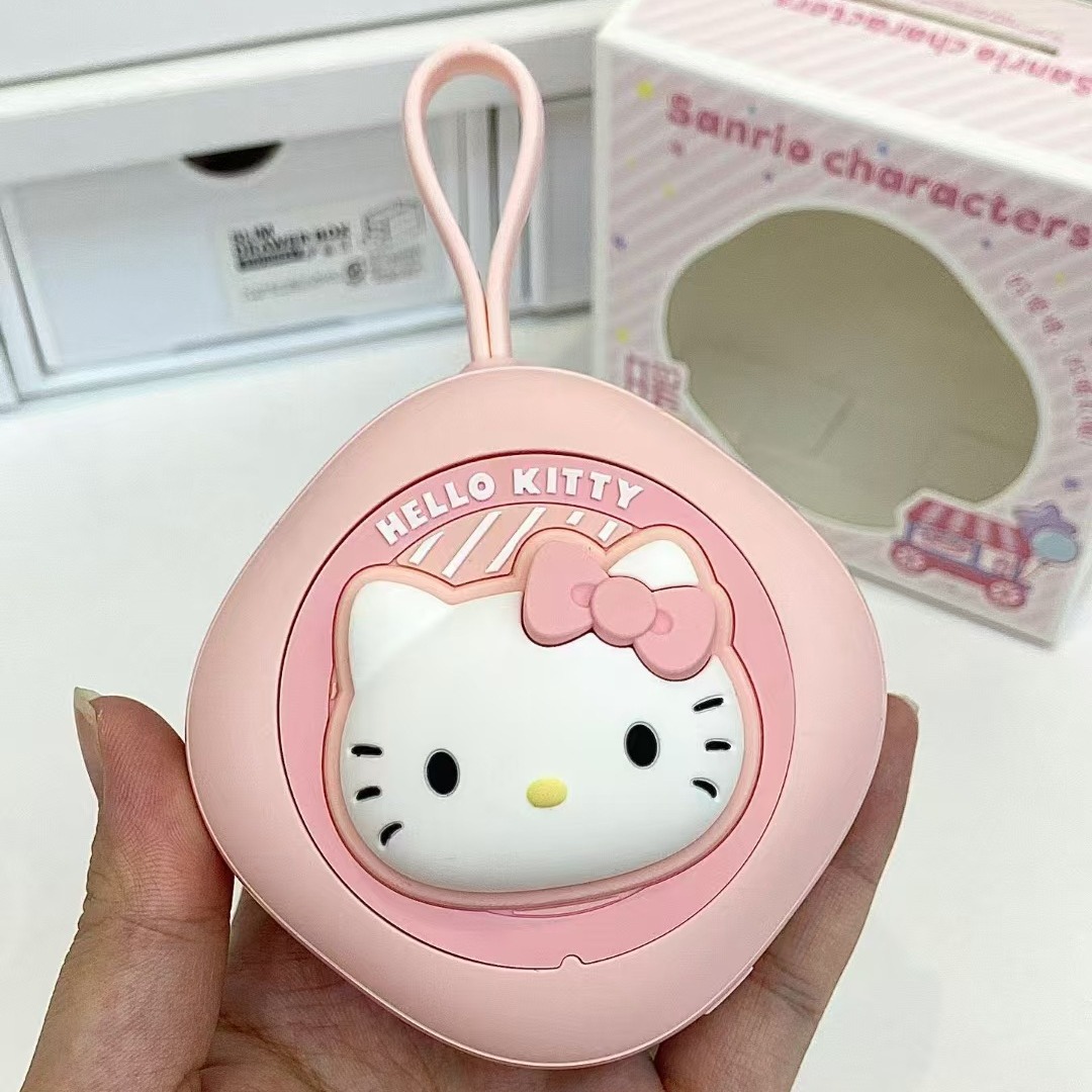 Sanrio nuevo calentador de manos bebé cálido de dibujos animados portátil