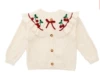 VC cherry cardigan beige