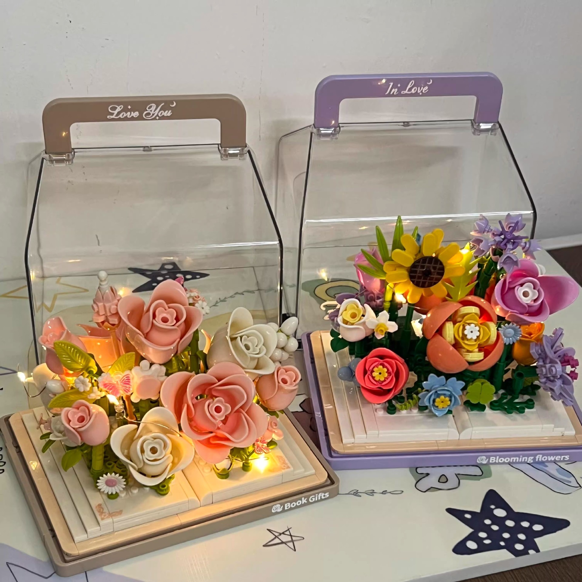 2 combinaciones (cajas de color independientes)
