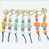 Silica gel multicoloured keychain, wholesale, halloween