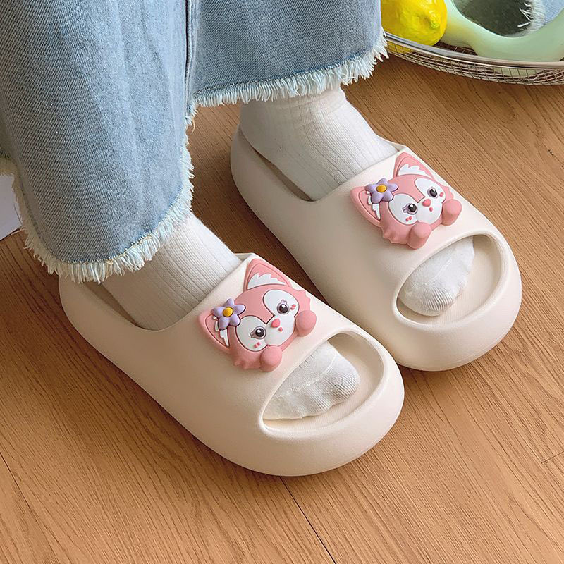 New Eva Rubber and Plastic Comfortable Slippers for Couples, Fashionable Home and Outdoor Non-Slip Breathable High Elastic Soft Bottom Women's Slippers Wholesale