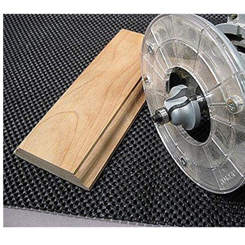 木工防滑垫抛光固定防滑亚马逊热销镂空方格PVC发泡防滑雕刻垫