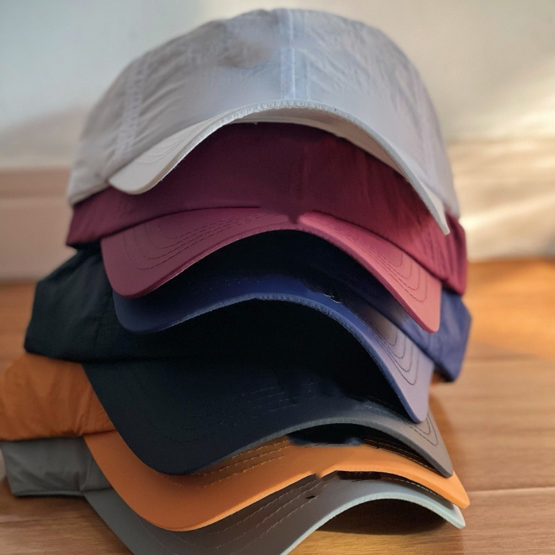 Sombrero hombre sombrero de verano ligero transpirable sombrero de béisbol letras bordadas sombrero de velocidad al aire libre sombrero seco corriendo sombrero de lengua de pato marea