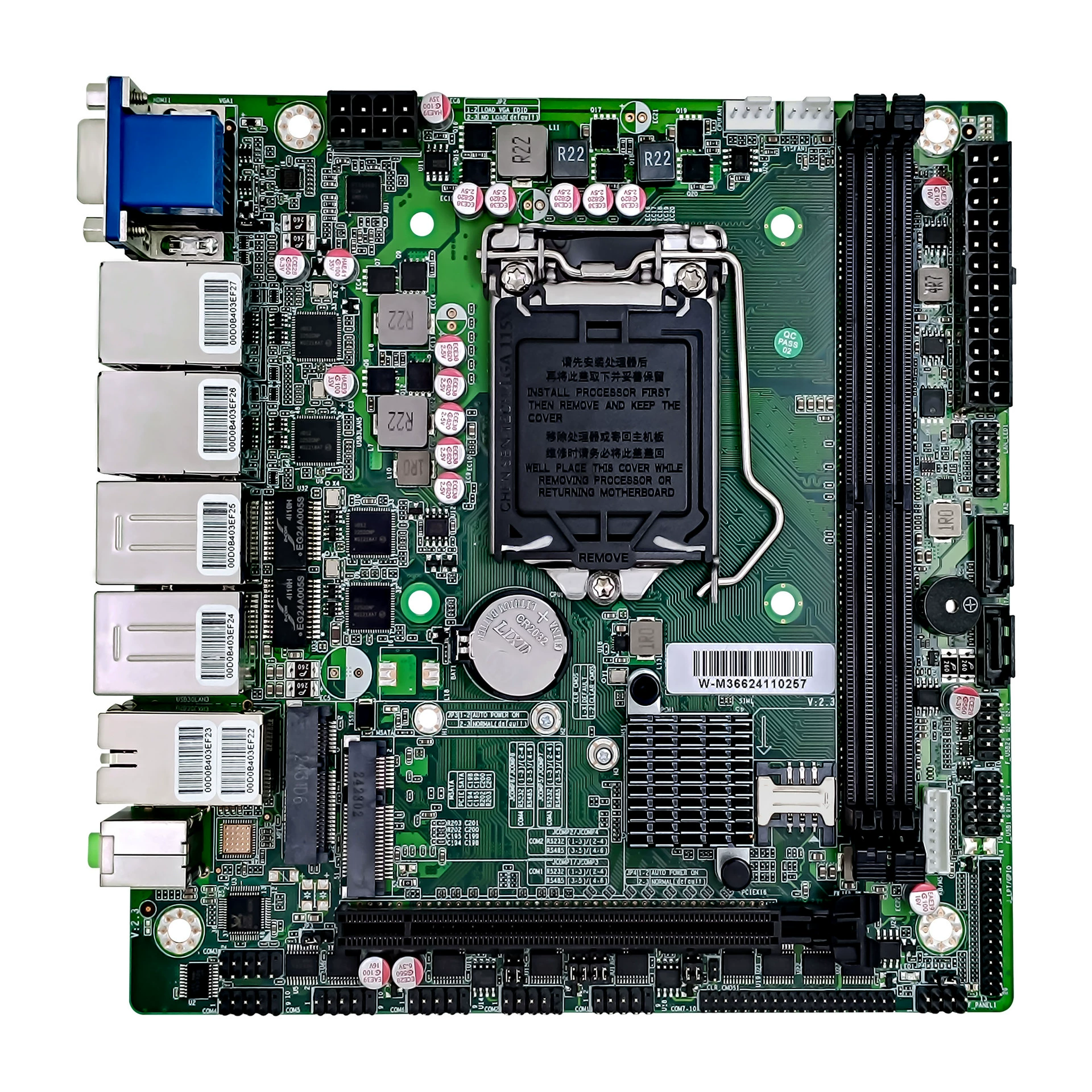 W-M366，6Gigabit，10COM，B365，1151