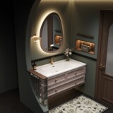 Французский ретро ванный шкаф керамический интегрированный бассейн