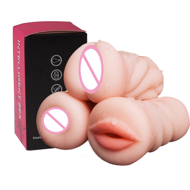 Cross-border exclusive for lifelike fake vagina reverse mold peach famous device men's masturbation device oral sex aircraft Cup adult supplies