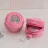 Brand fuchsia wallet, school bag, backpack accessory, pendant, headphones, key bag, Korean style