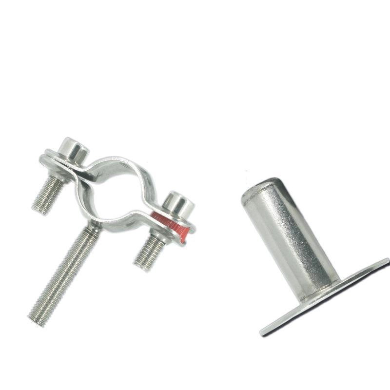 管支架304不锈钢固定卡扣管夹抱箍可调节托架钢管水管锁紧喉箍