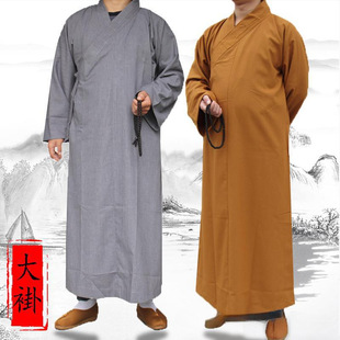 Monk Robe, Monk's Long Robe, Monk's Robe, Meditation Robe, Monk's Robe, Two Monks' Robes, Same Style for Men and Women, Spring, Summer and Autumn